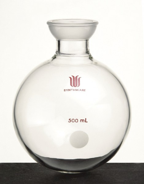 Flask F52, 1-neck, round bottom, spherical joint