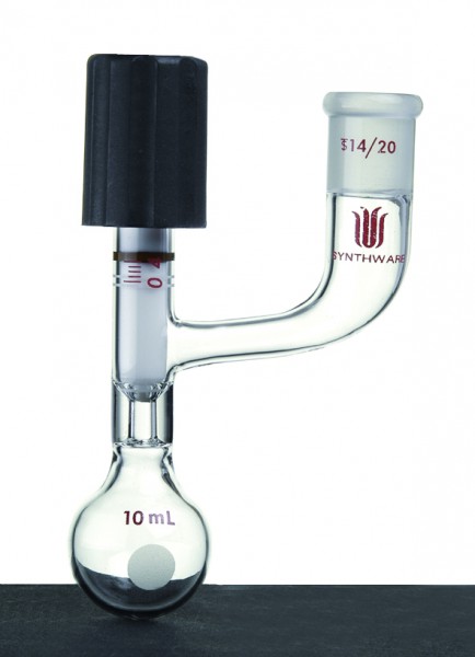 Schlenk flask F46, storage, vacuum valve and outer joint