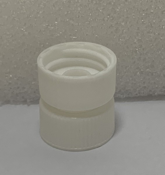 Large sealing connector W20 made of nylon, thread size 20-400 to 20-400