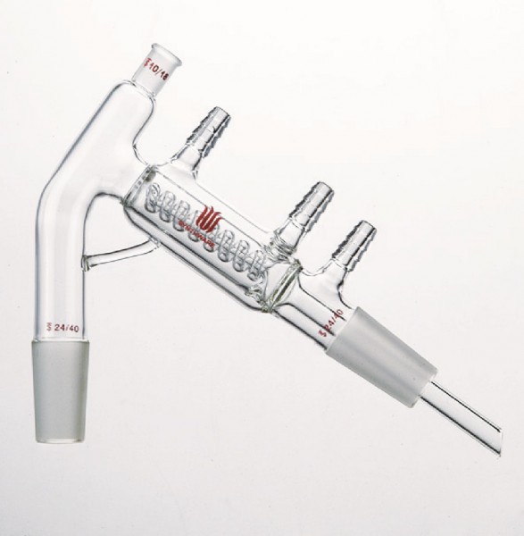 Distillation, link, short-path, for volatile solvents