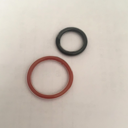 O-Ring, Größe 009, PTFE beschichtet