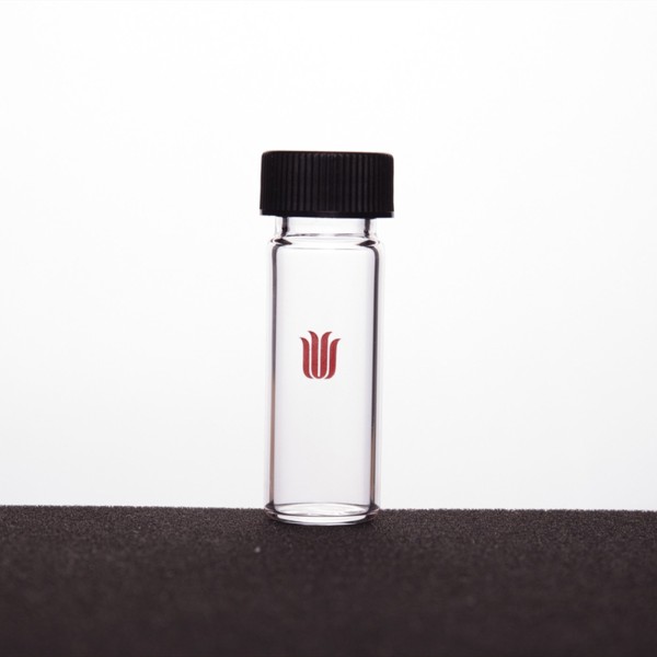 Reaction vial V16, without scale, solid screw cap