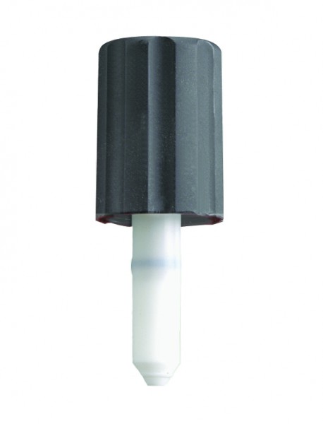 Stopcock plug, 0-8mm vacuum valve, PTFE protected