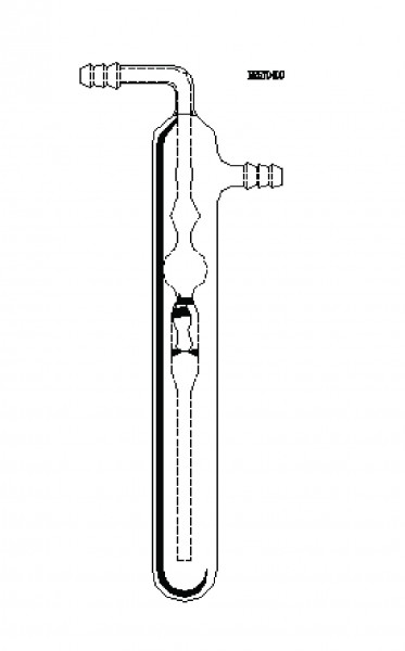 Bubbler B25D, mineral oil, with check valve