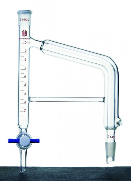 Distillation, receiver, Dean Stark, vacuum jacketed