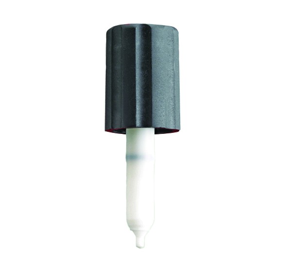 Stopcock plug, 0-8mm vacuum valve, PTFE protected, metering